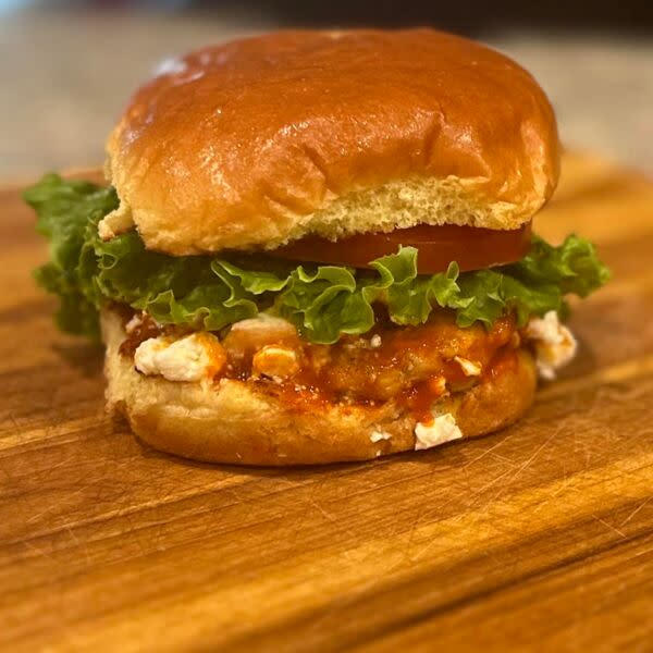 Chicken Hotwing Burger
