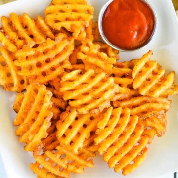 Seasoned Waffle Fries