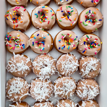 Double Dozen Mini Donut Box 
