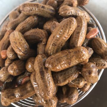 PLAIN SALTED BOILED PEANUTS