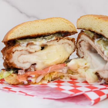 Chicken sandwich Mozzarella
