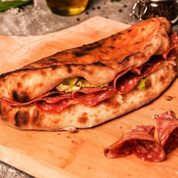 Pepperoni pizza pocket