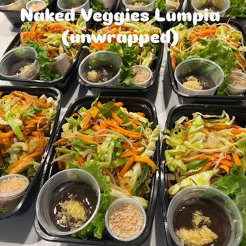 Veggies Fresh Lumpias