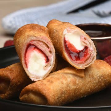 Raspberry Cheesecake Roll