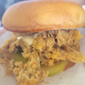Pulled Chicken Sandwich