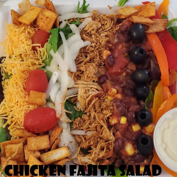 Chicken Fajita Salad