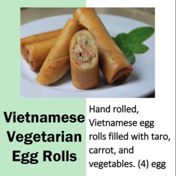 Vegetable Egg Rolls 