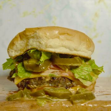 Cobra Kai Cheeseburger (It Comes with a Kick!)
