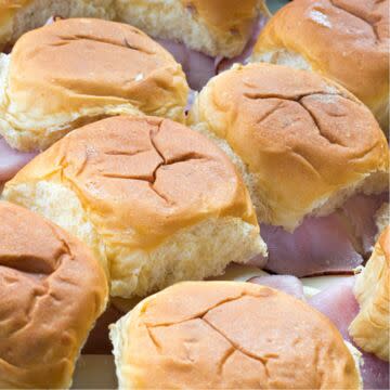 Cold Cut Slider Bar with Hawaiian Sweet Rolls
