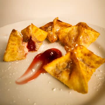 Cherry Cheesecake Rangoons