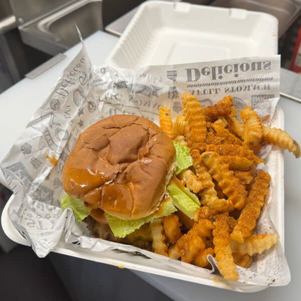 Make No Sense Cheeseburger Combo