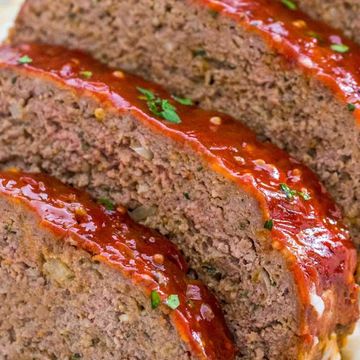 Homestyle Baked Meatloaf 