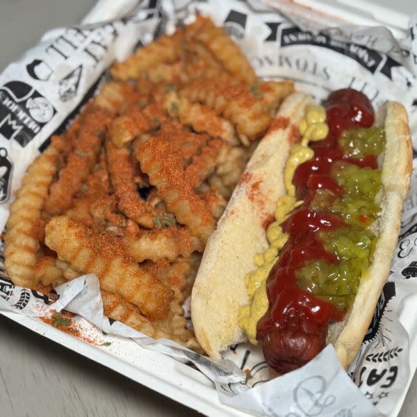 Fried Hot Dog Combo