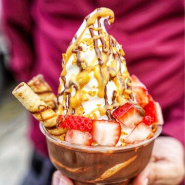 Chopped DoughCone Sundae