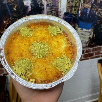 Pistachio kunafa