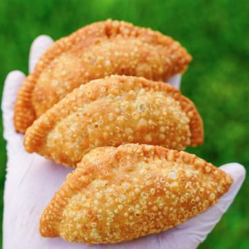 Chipotle Black Bean Empanada