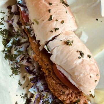 King Catfish Po'boy