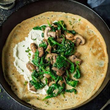 Vegetarian Crepe