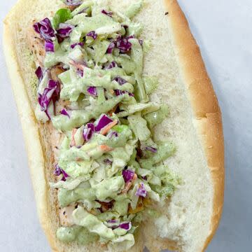 Island Slaw Mahi Sandwich