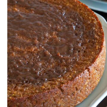 Jamaican sweet potato pudding