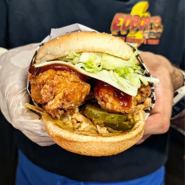 Golden BBQ Chicken Sandwich