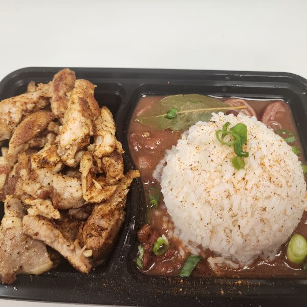 Cajun Chicken with Red Beans and Rice