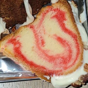 Strawberry Pound Cake