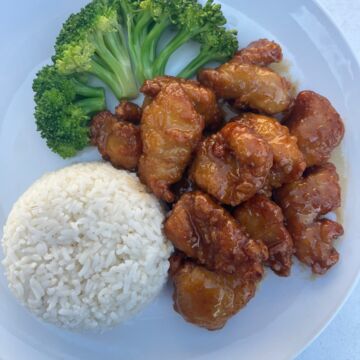 Orange chicken