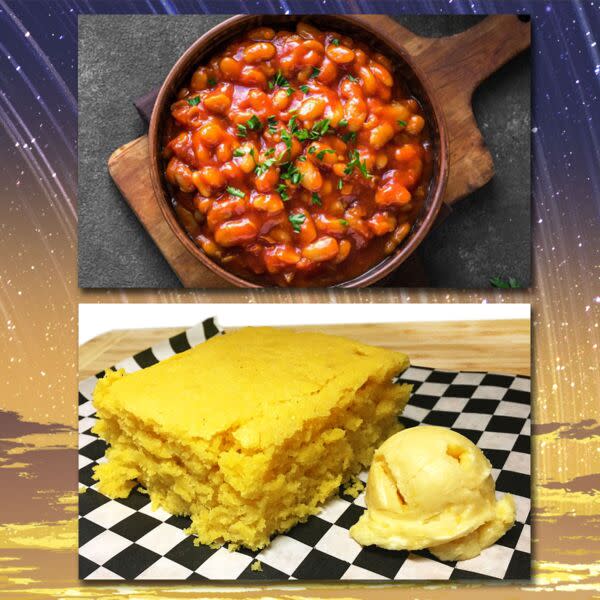 DAILY SPECIAL - Cornbread and Beans
