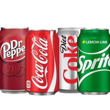 Coca-cola canned soda