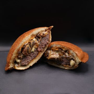 UFO Swiss burger