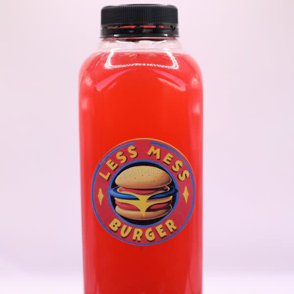 Homemade Berries lemonade