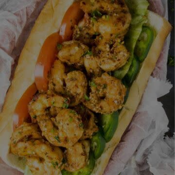Grilled Shrimp POBOY