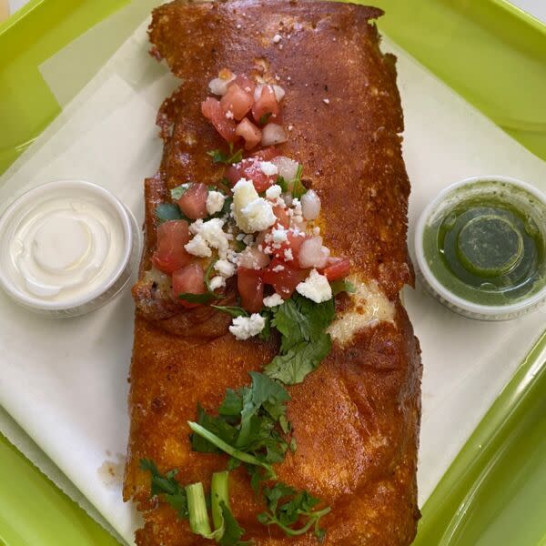 Yayo's Steak Burrito