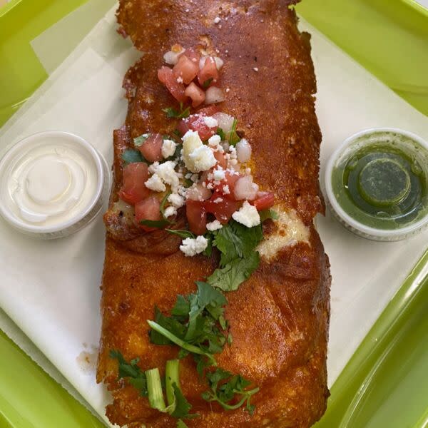 Yayo's Chicken Burrito