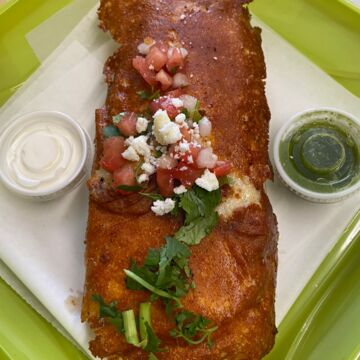 Yayo's Chicken Burrito