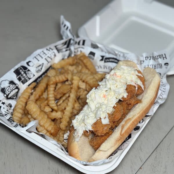 Shrimp Po' Boy Combo