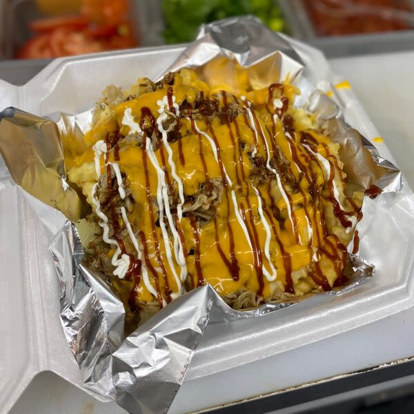 Loaded Pork Fries