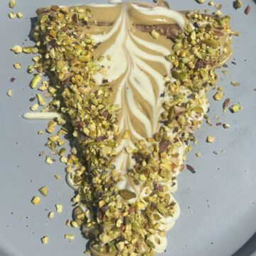 Pistachio Crepe