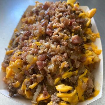Fully Loaded Burger Fries
