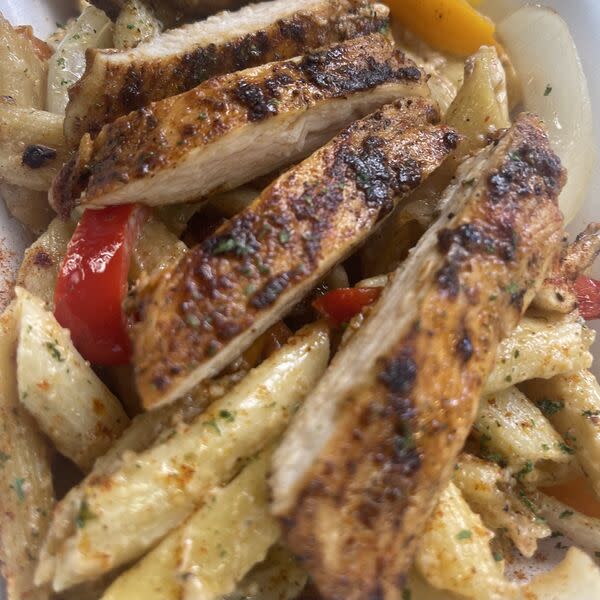 Creamy Grilled Chicken Pasta