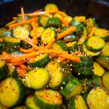 Cucumber Kimchi Salad