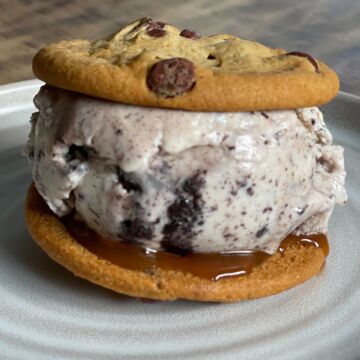 Cookies & Cream Ice Cream Sandwich