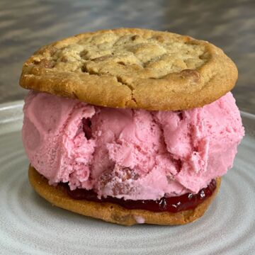 PB&J Ice Cream Sandwich