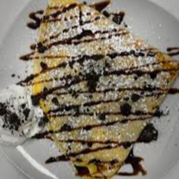 Oreo Cheesecake Crepe