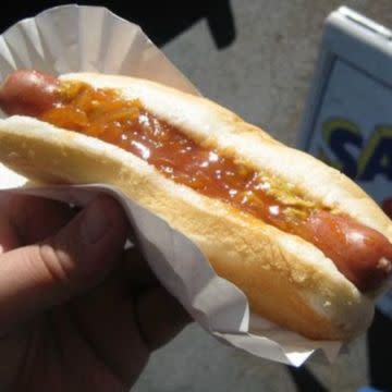 Sabrett NY hot dog