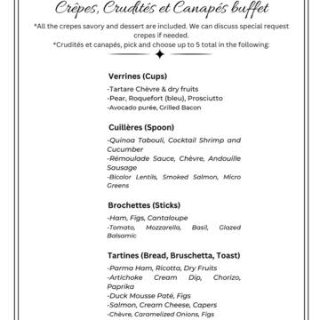 Grande Soiree French Buffet