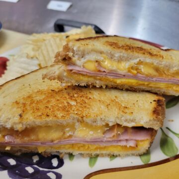 Ham Grilled Cheese