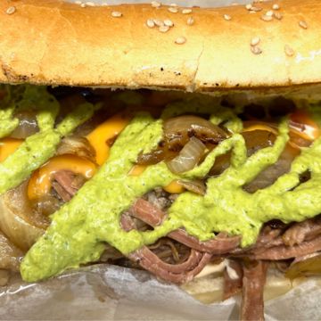 Ropa Vieja Cheesesteak