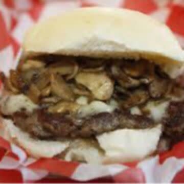1/3 Pound Mushroom Swiss Burger
